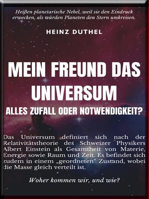 cover image of Mein Freund Das Universum
